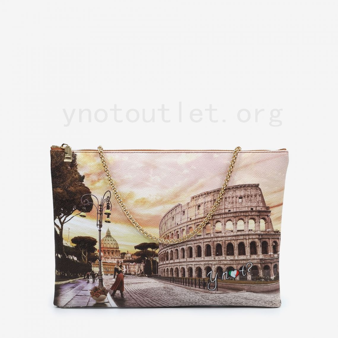 (image for) borse online outlet Clutch Life In Rome borsa in offerta
